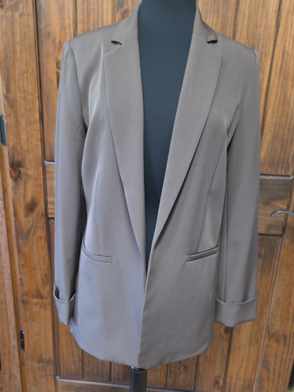 Versona Women's Taupe Blazer Size M
